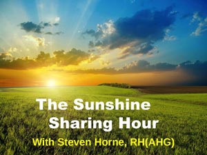 The Sunshine Sharing Hour with Steven Horne