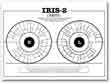 Iris-2 Personality Iridology Chart